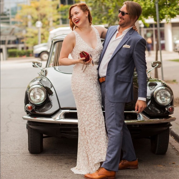 BHLDN beaded meghan gown - Picture 7 of 16